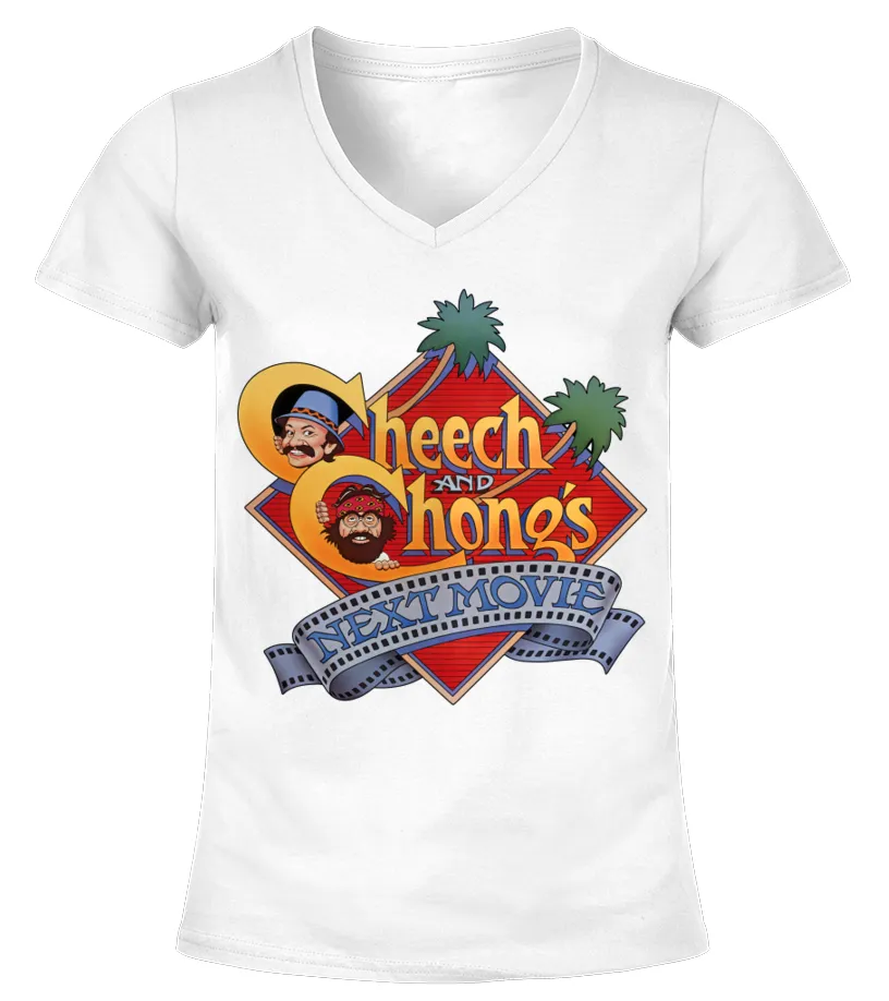 011. Cheech And Chong WT Camiseta cuello pico Mujer
