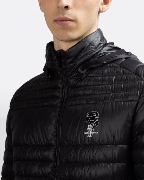 Abrigo impermeable Karl Lagerfeld 505086 Negro
