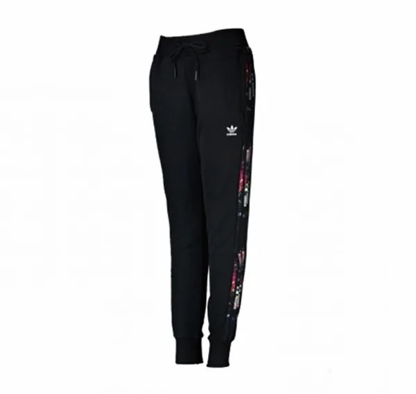 Adidas Originals Pantalón Mujer Flock TP Fleece (negro)