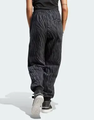 Adidas Pantalón Allover Zebra Animal Print Essentials