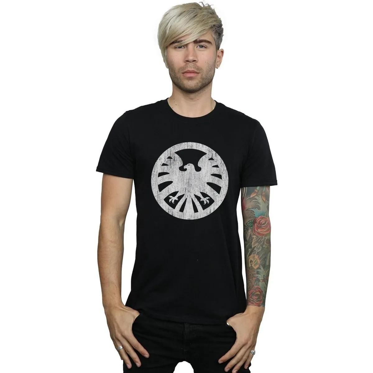 Agents Of SHIELD Distressed Logo