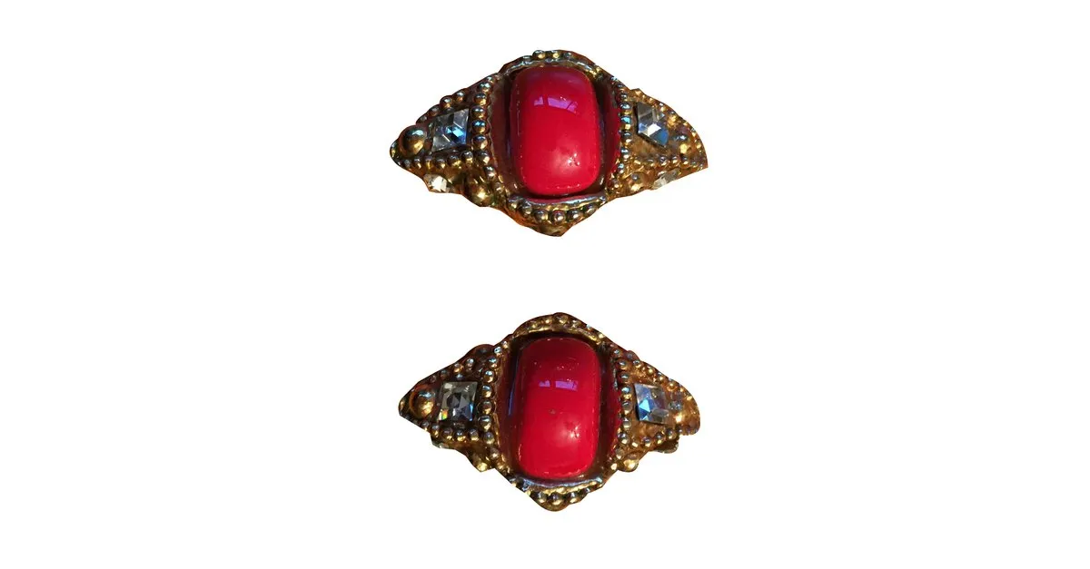 Autre Marque Alexis Lahellec Pendientes Dorado 