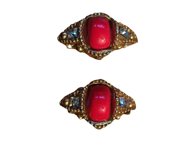 Autre Marque Alexis Lahellec Pendientes Dorado 