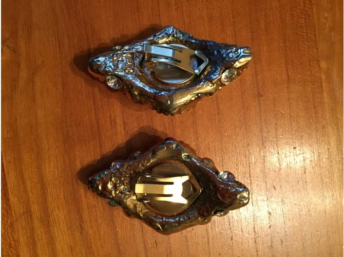 Autre Marque Alexis Lahellec Pendientes Dorado 