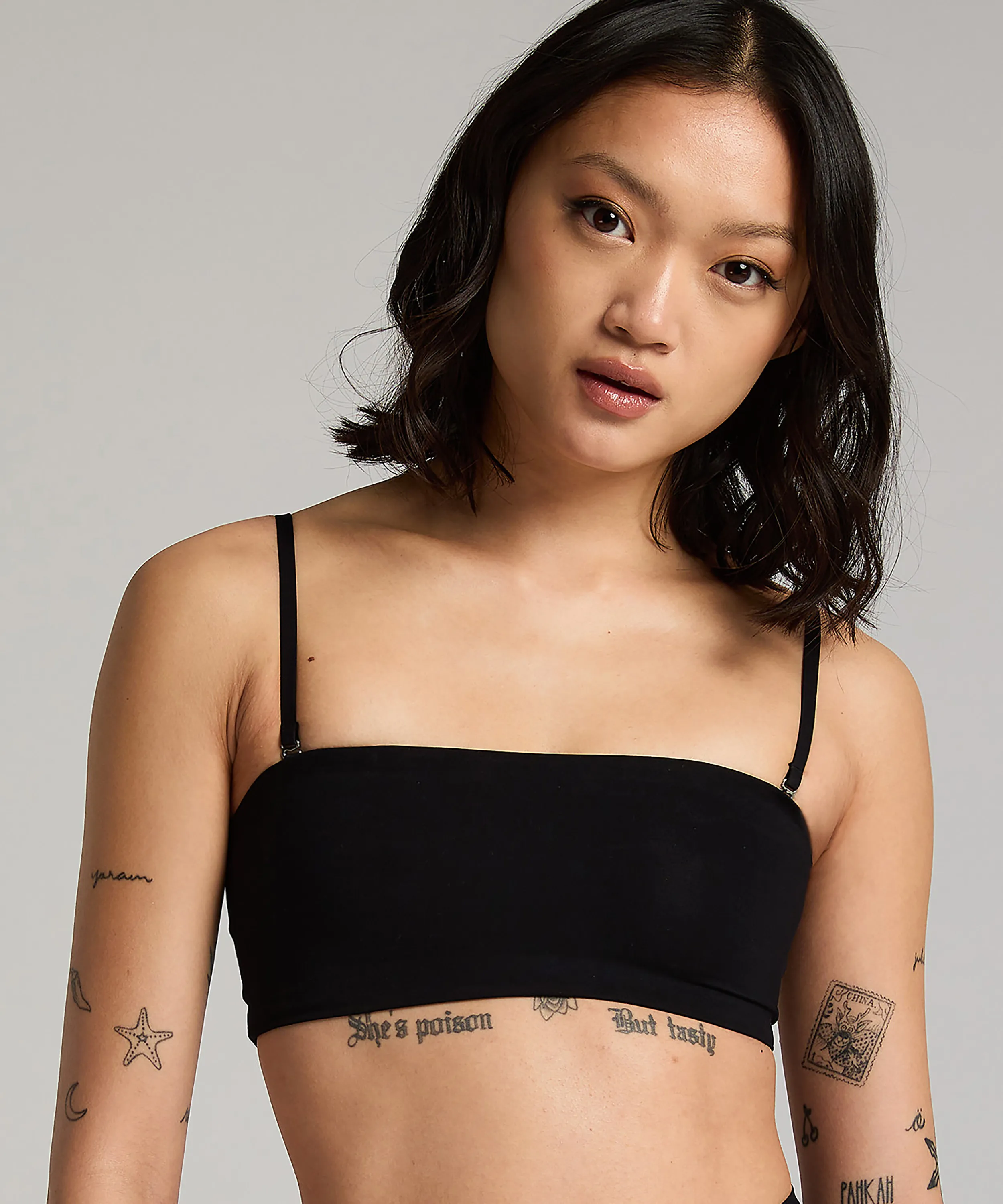 BANDEAU SMOOTH  NEGRO