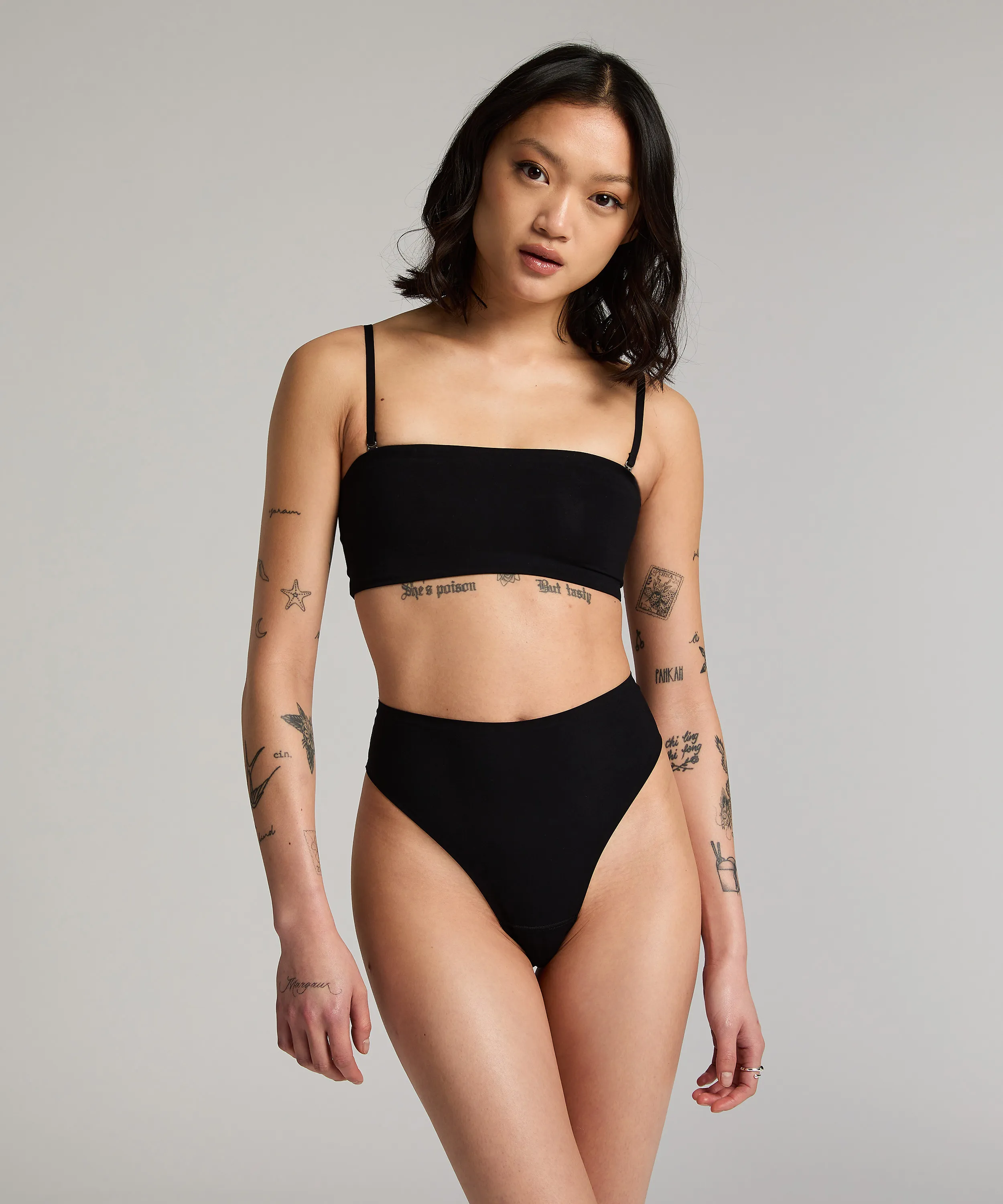 BANDEAU SMOOTH  NEGRO