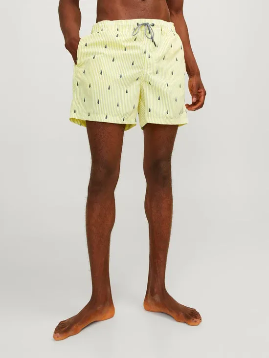 BAñADOR ESTAMPADO AMARILLO  JPSTFIJI