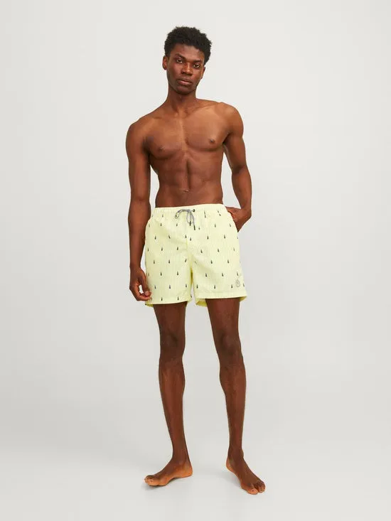BAñADOR ESTAMPADO AMARILLO  JPSTFIJI