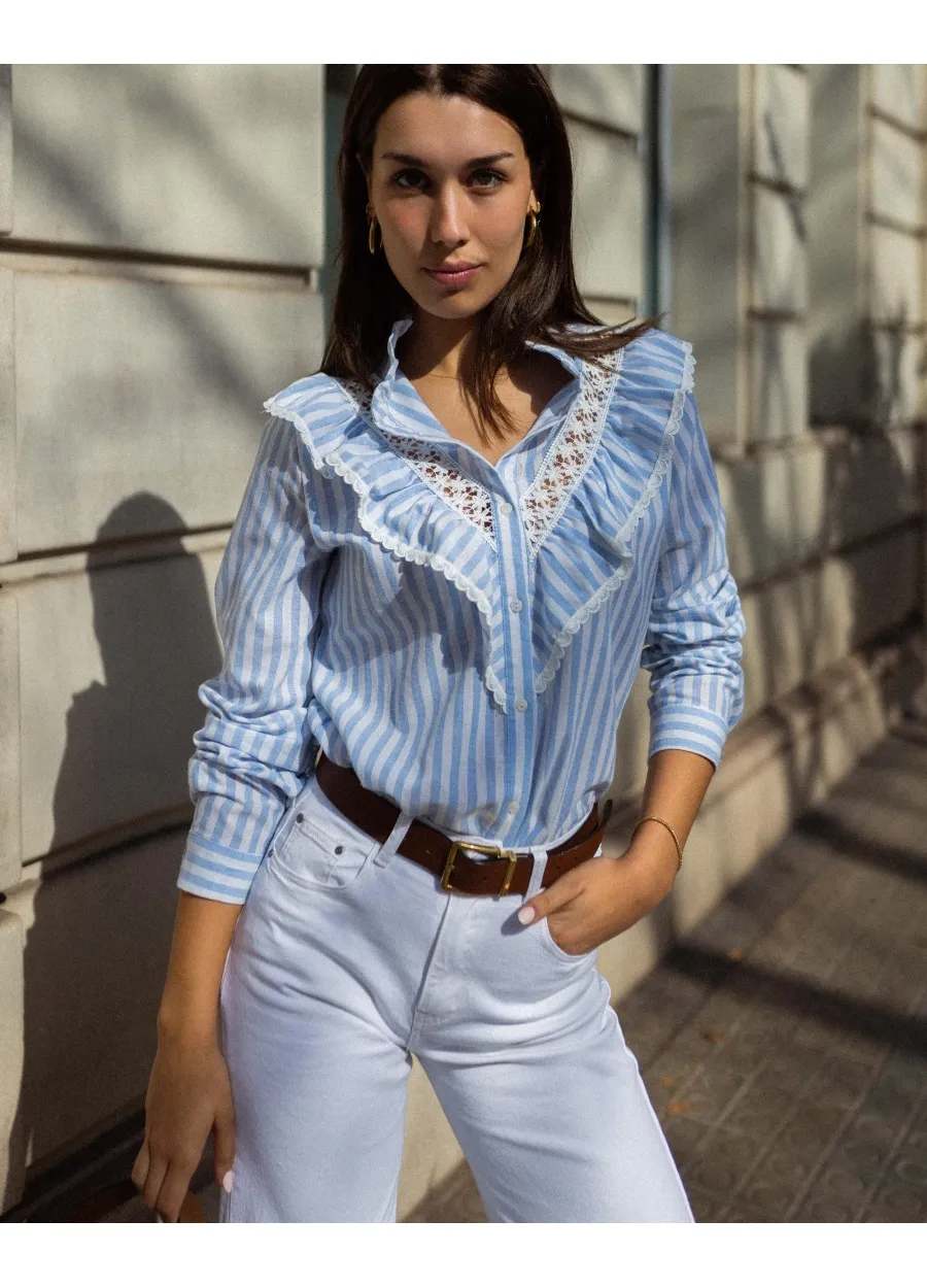 Blusa Rayas Alba