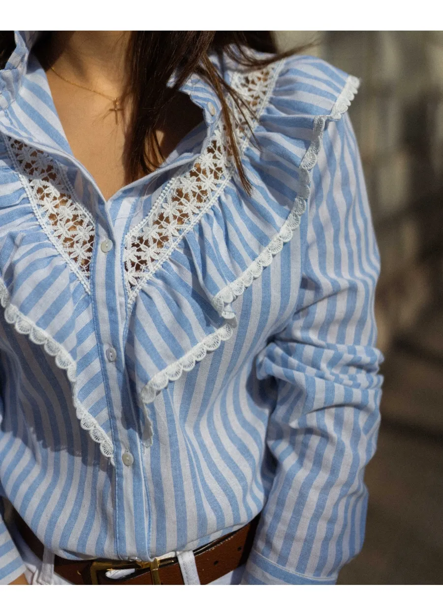 Blusa Rayas Alba