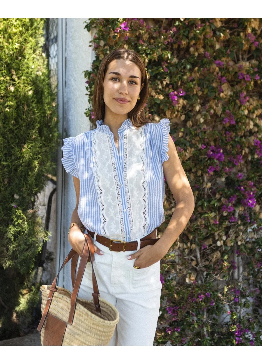 Blusa Rayas Nina