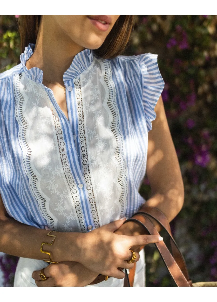 Blusa Rayas Nina