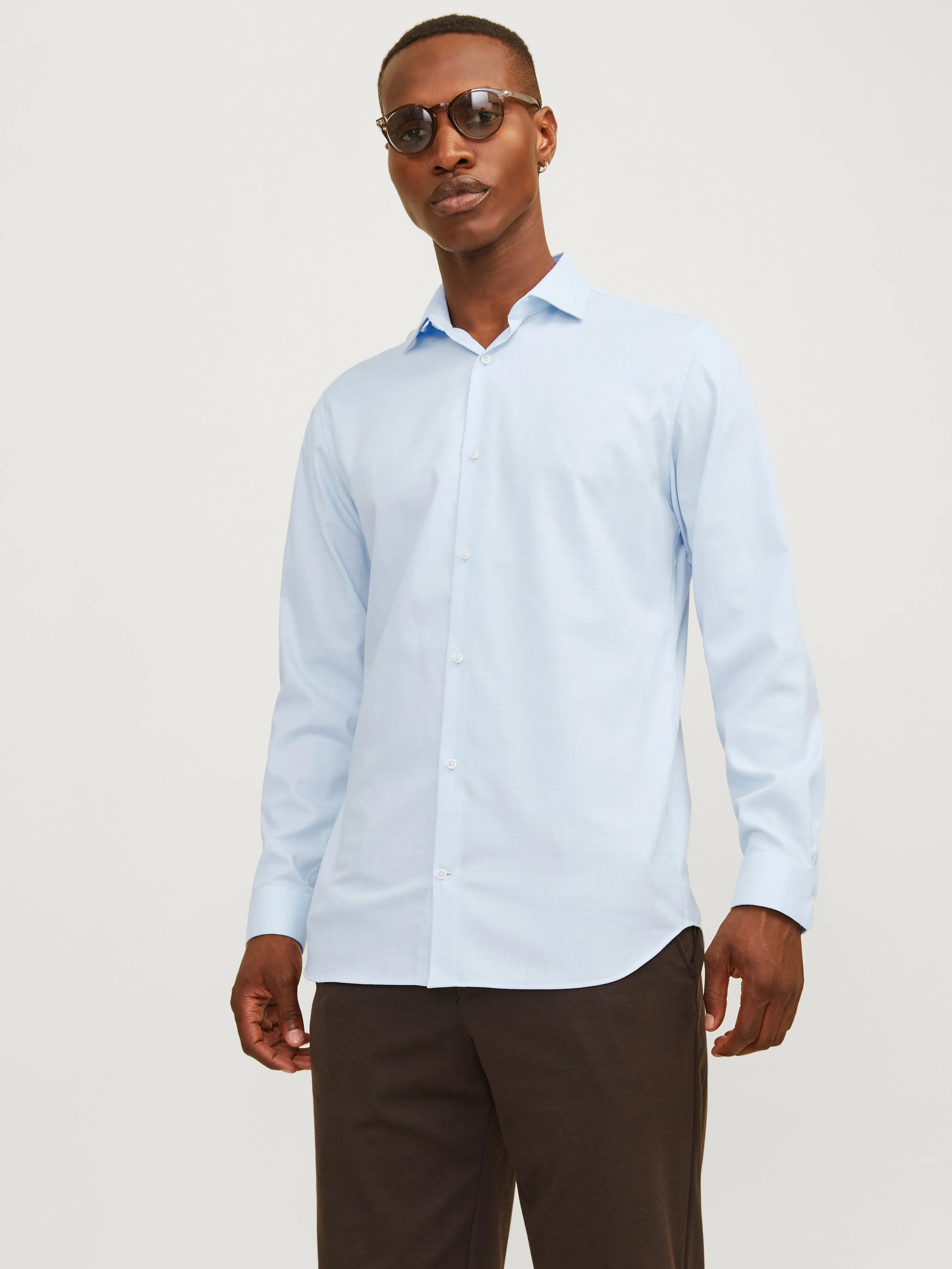 Camisa Corte slim | Azul intermedio | Jack & Jones®