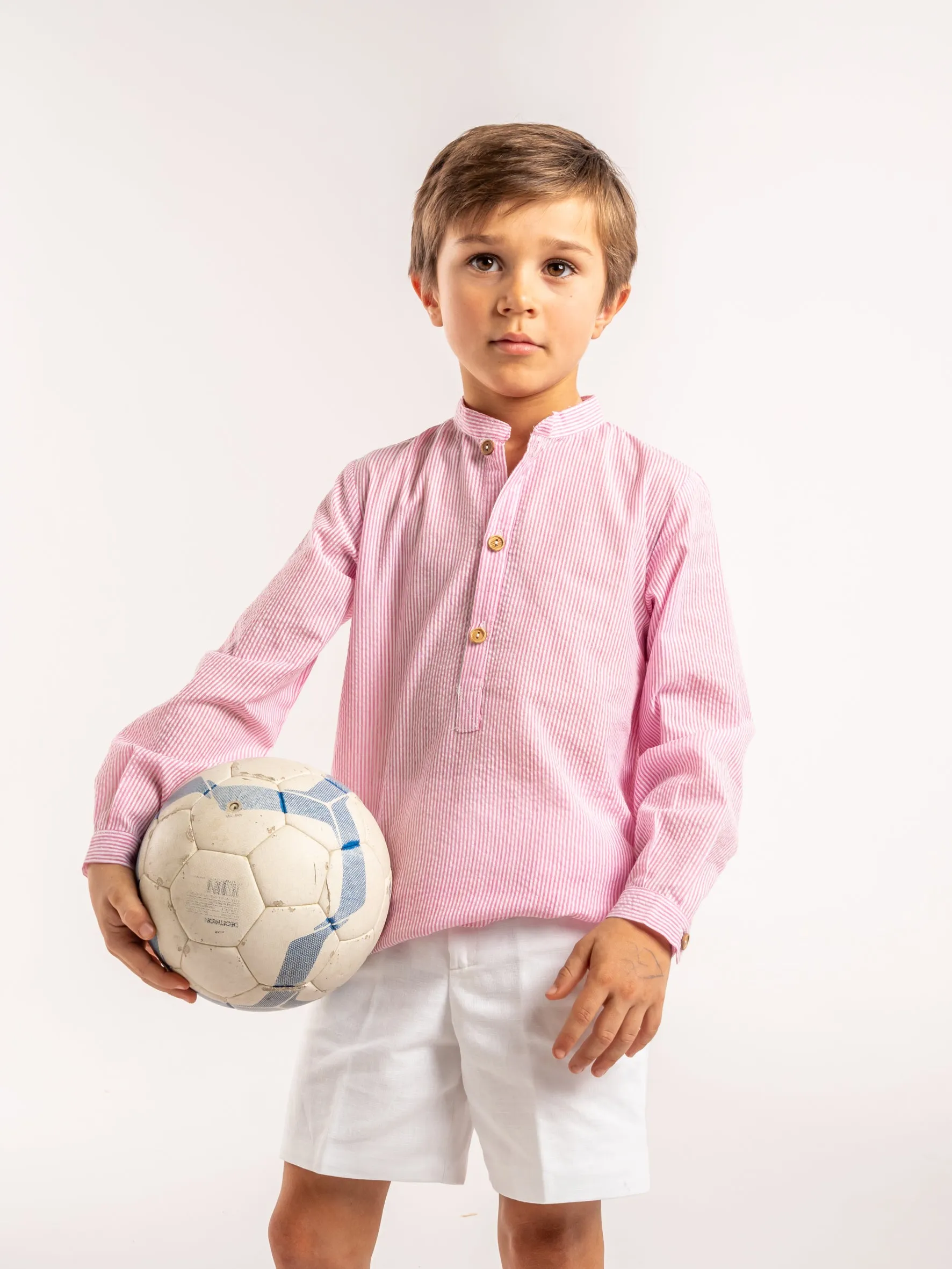 Camisa mao rayas fresa