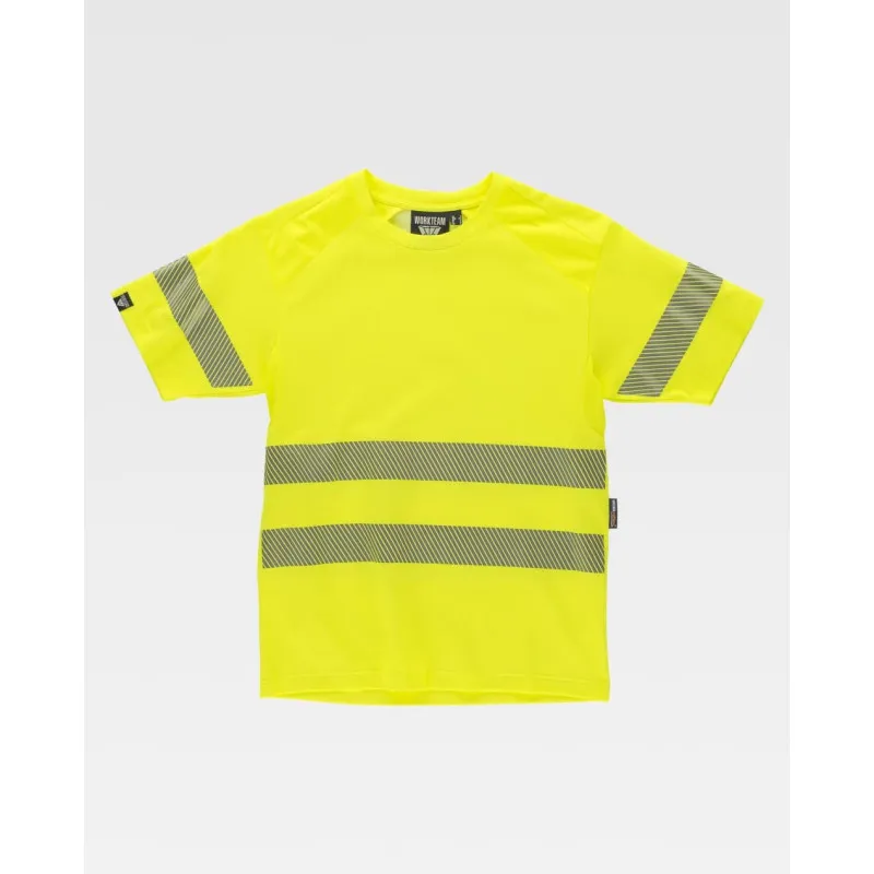 Camiseta alta visibilidad WORKTEAM C3980 manga corta