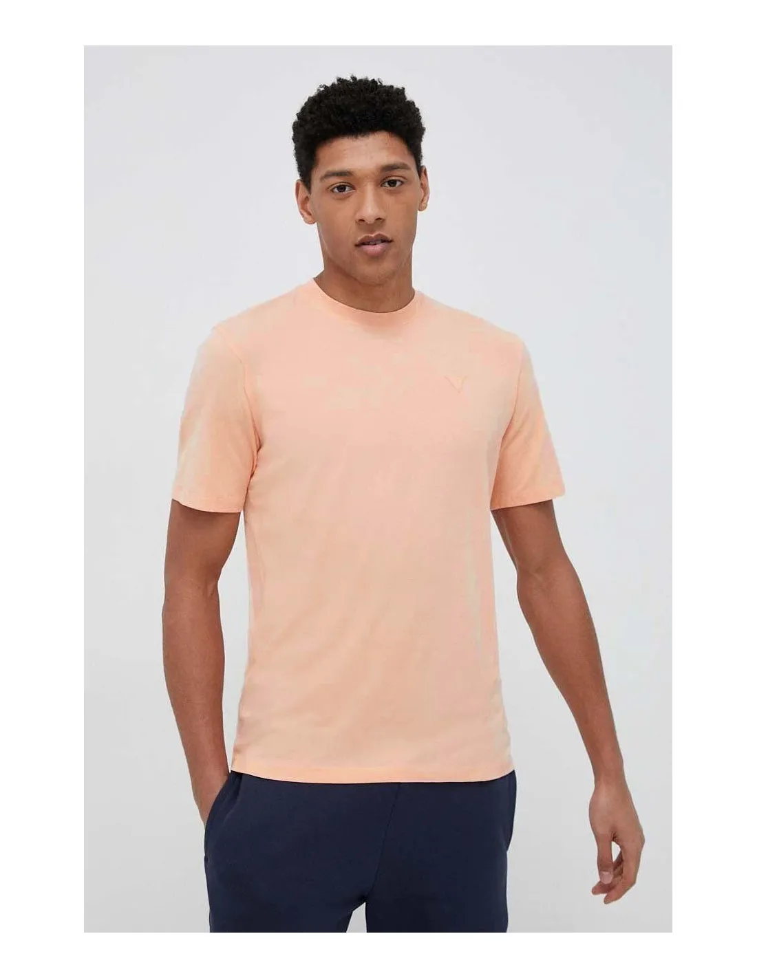 Camiseta con logo pequeño Hedley de Guess