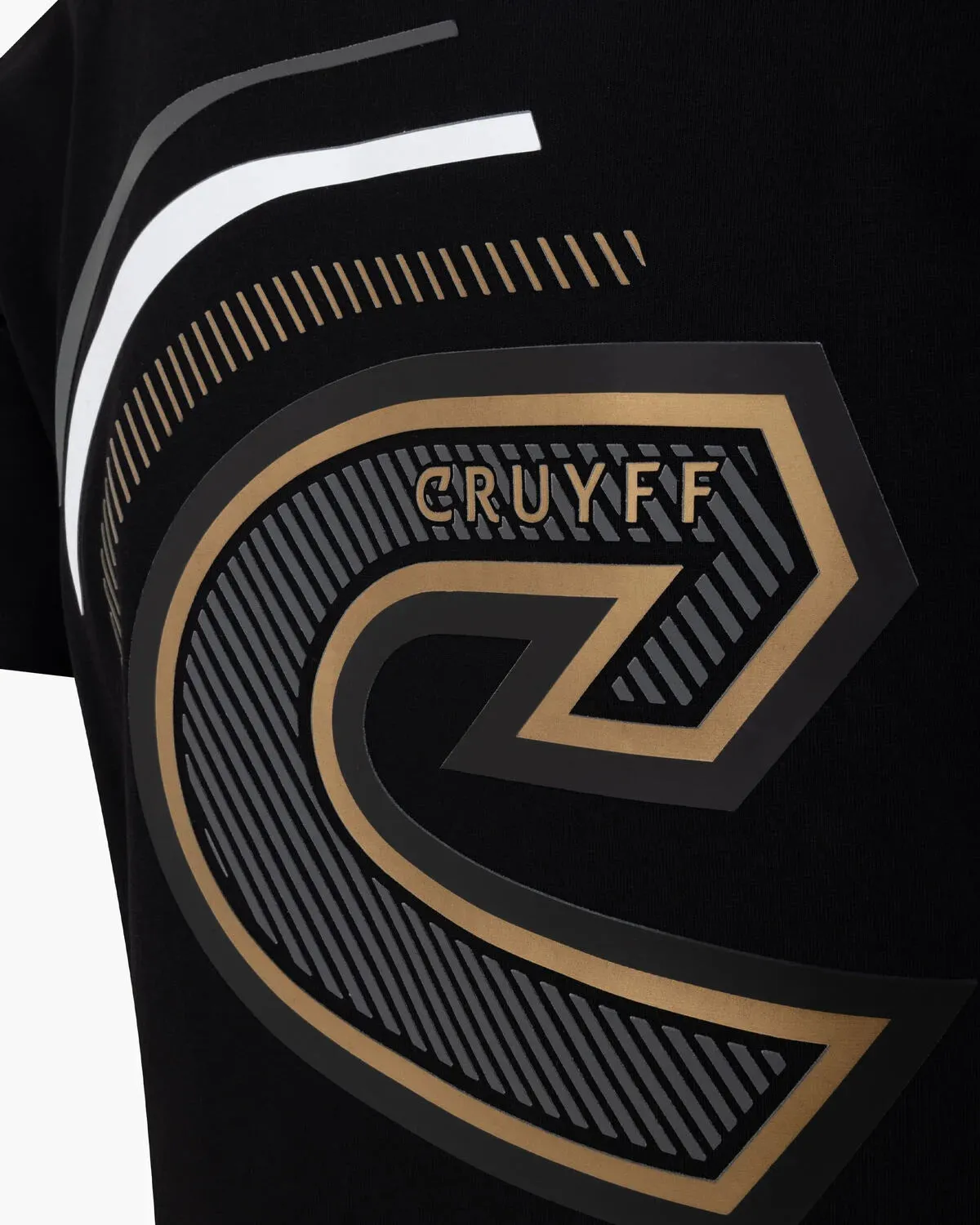 CAMISETA CRUYFF ALTIUS BLK/GLD  CA242019 960