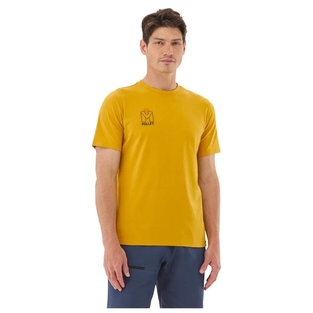 Camiseta de escalada Millet Cimai Ts Ss M Safran