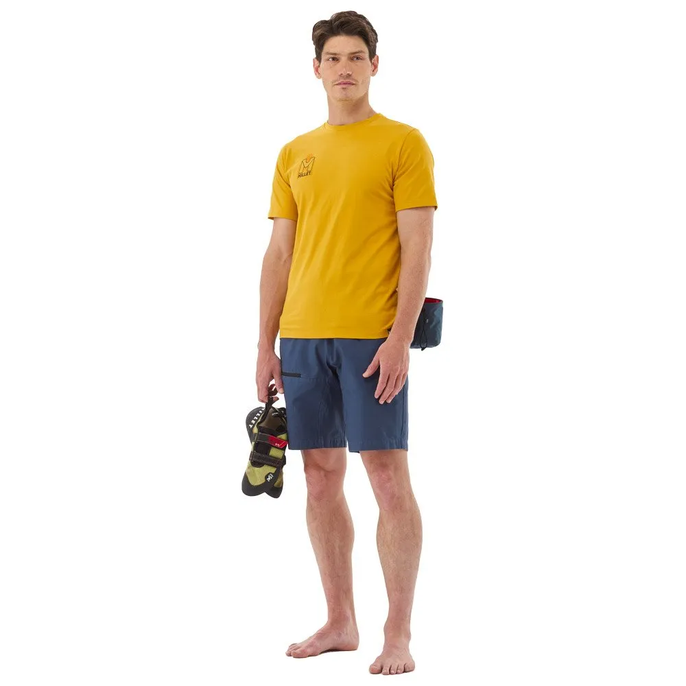 Camiseta de escalada Millet Cimai Ts Ss M Safran