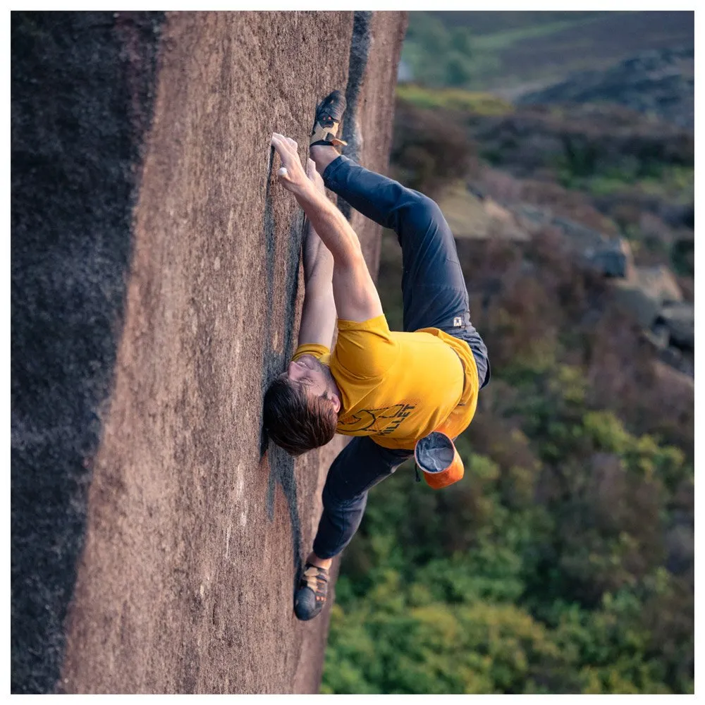 Camiseta de escalada Millet Cimai Ts Ss M Safran