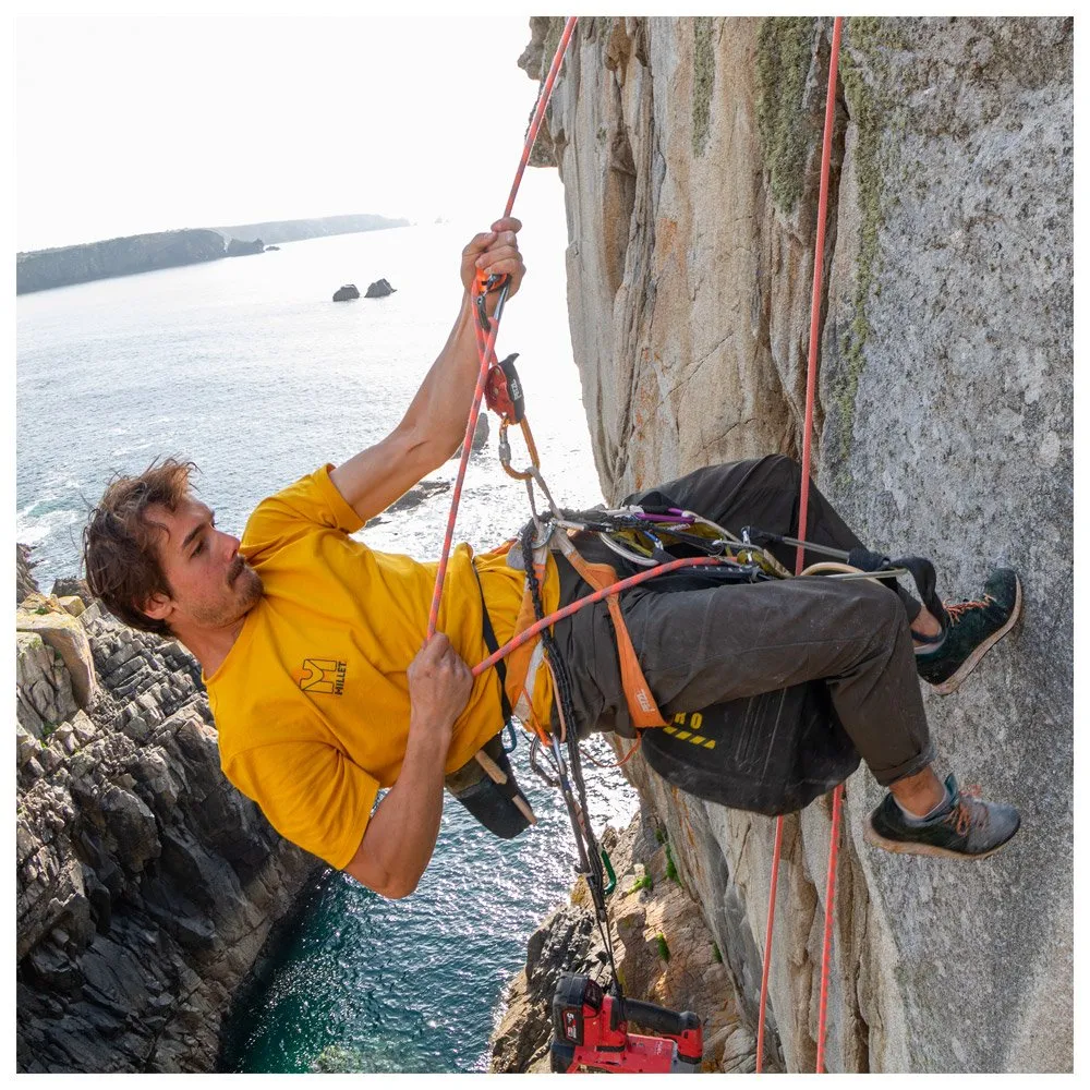 Camiseta de escalada Millet Cimai Ts Ss M Safran