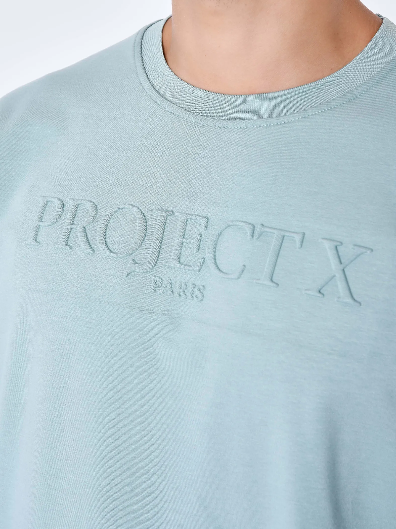 Camiseta en relieve