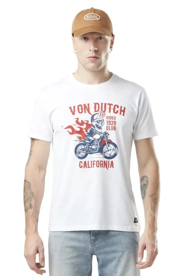 Camiseta Hombre Von Dutch Tee Shirt Ride W