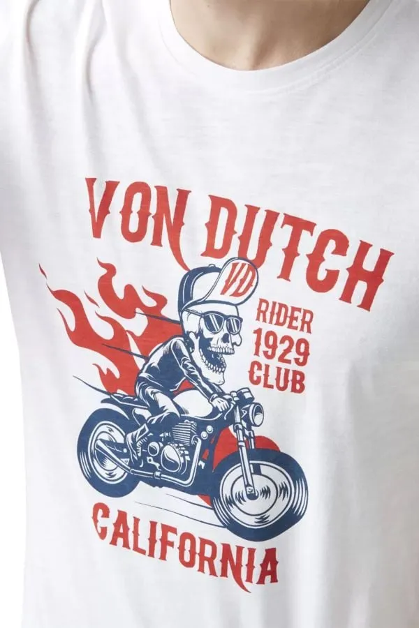 Camiseta Hombre Von Dutch Tee Shirt Ride W