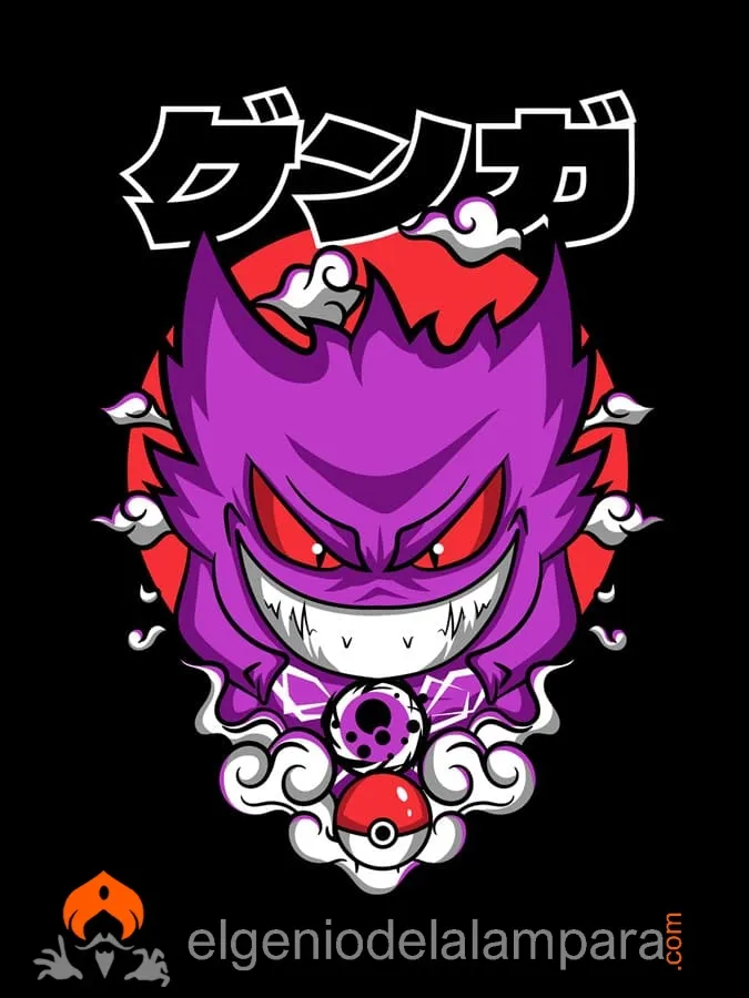 Camiseta Pokemon Gengar