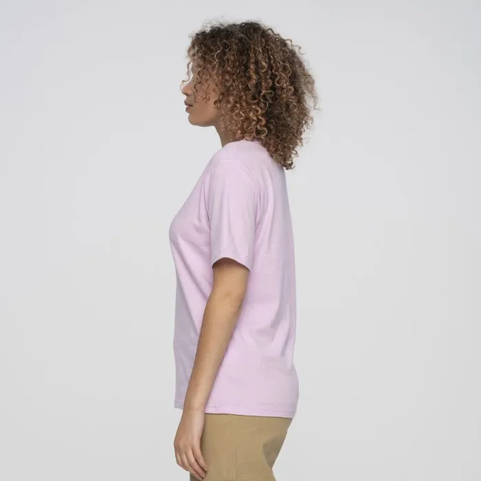 CAMISETA SANTA CRUZ CHICA MANGA CORTA ORCHARD STRIP TSHIRT REFSCA WTE 1917 ORCHID ROSA