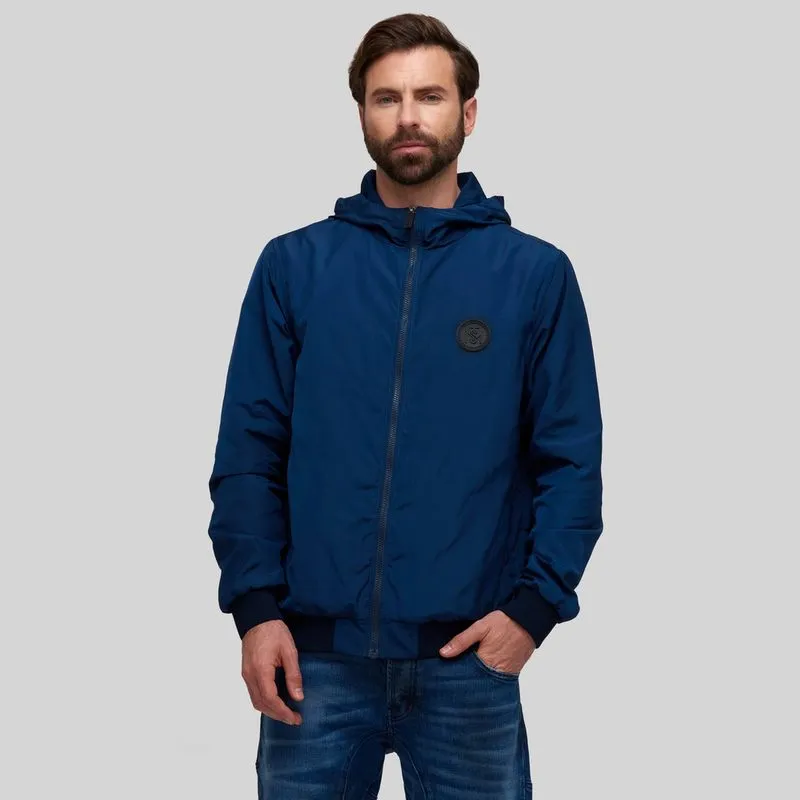 Chaqueta Rompe Vientos Para Hombre Icon Navy Monastery