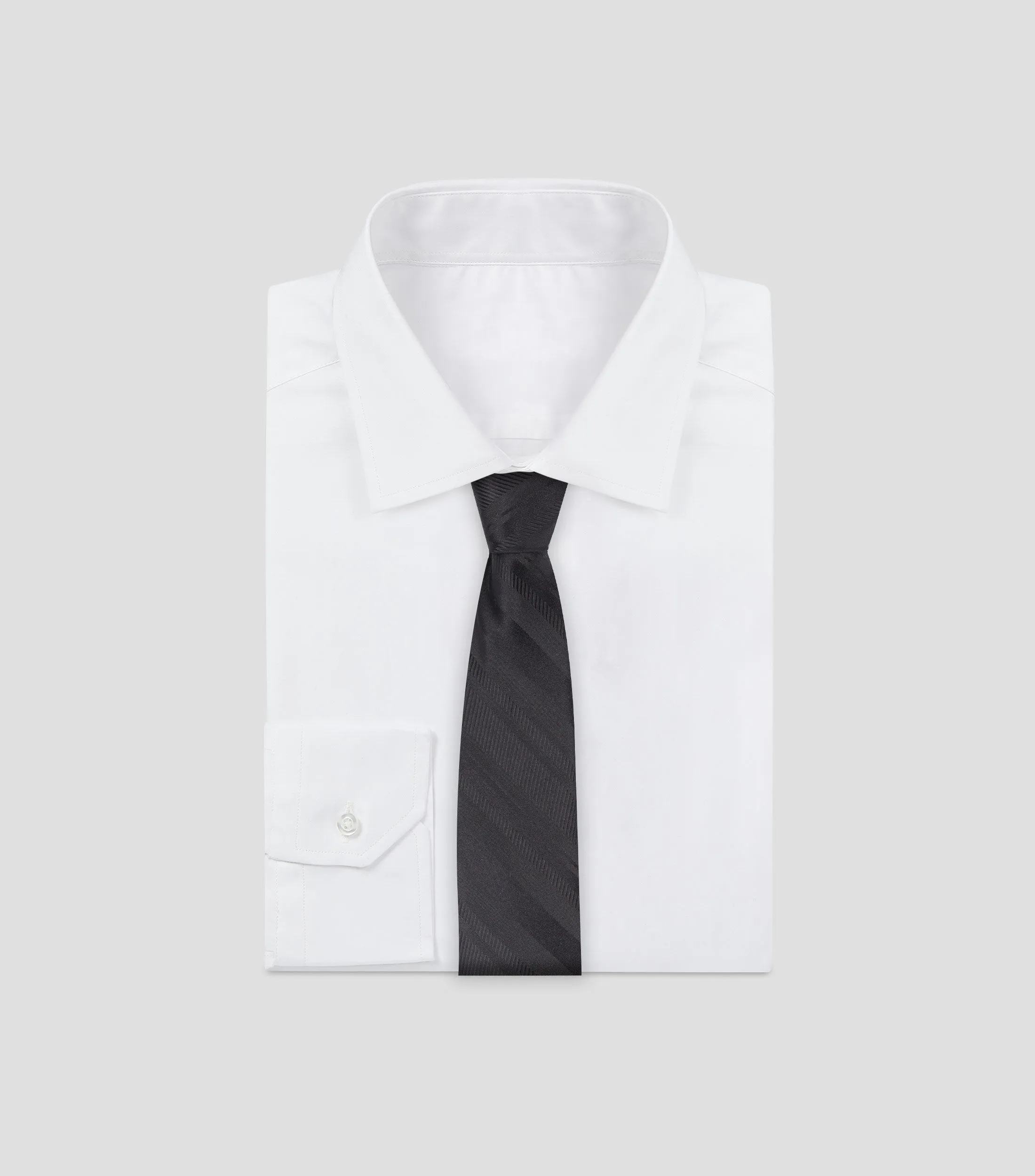 Chester & Peck Corbata Ancha de Seda a Rayas