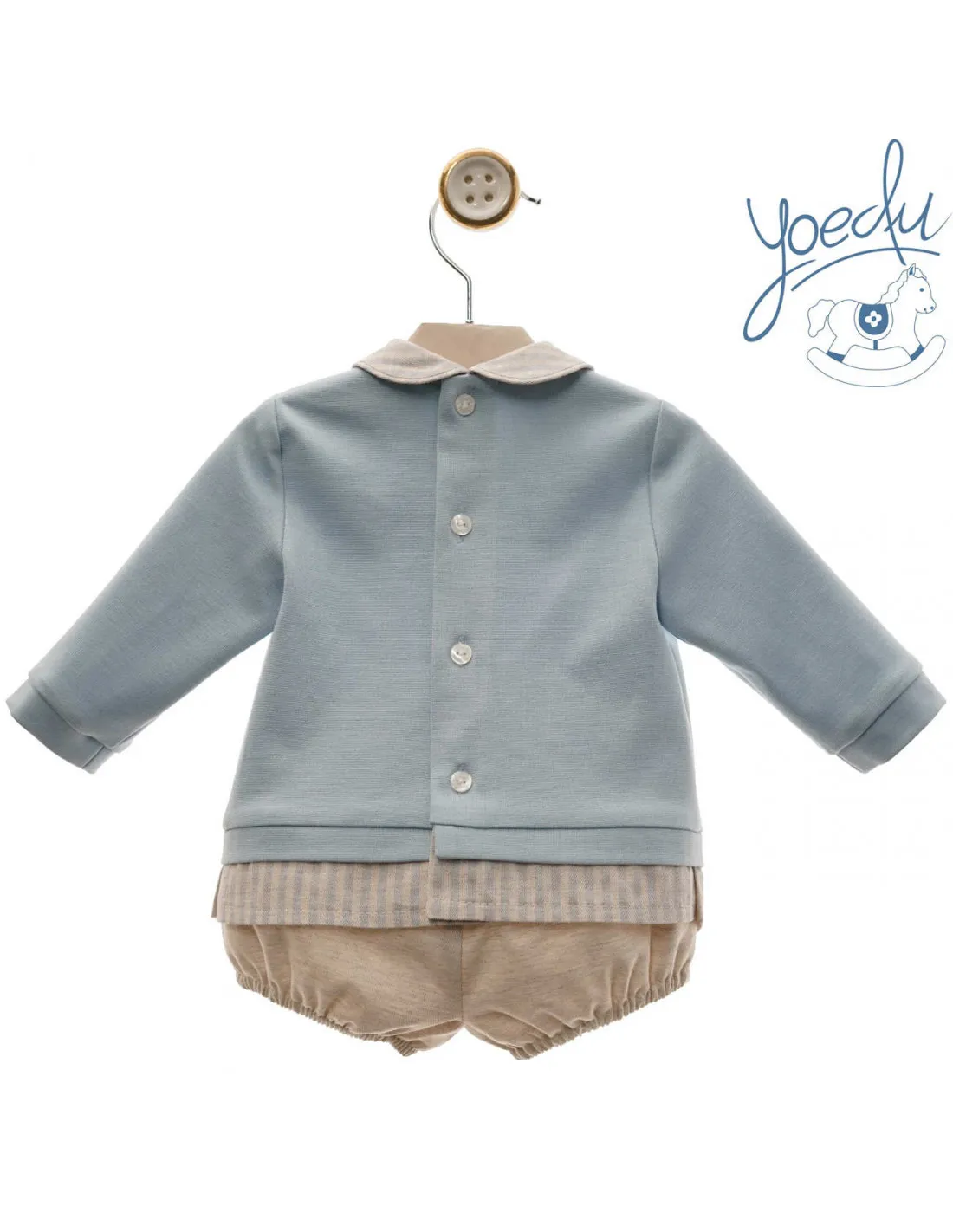 Conjunto bebé niño Trineo de Yoedu invierno