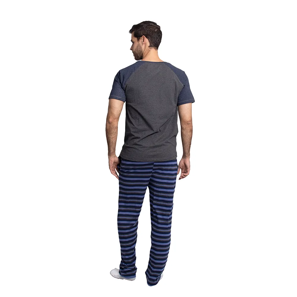 Conjunto pijama manga larga y pantalón