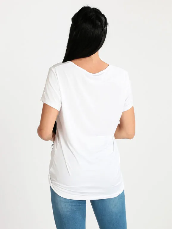 Coveri Moving Camiseta maxi mujer