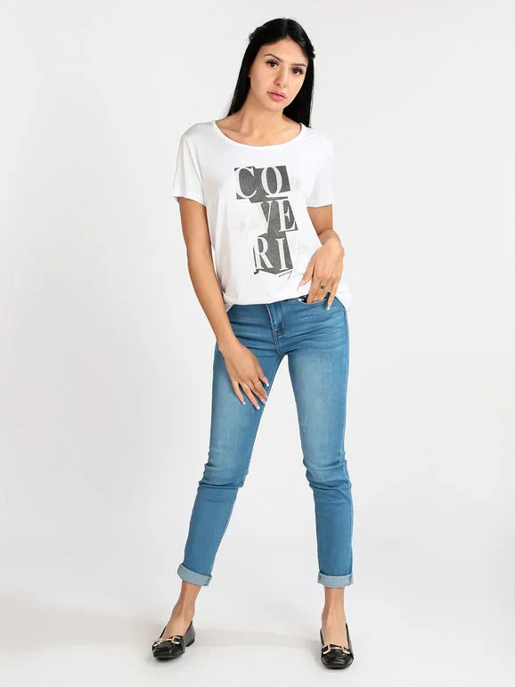 Coveri Moving Camiseta maxi mujer