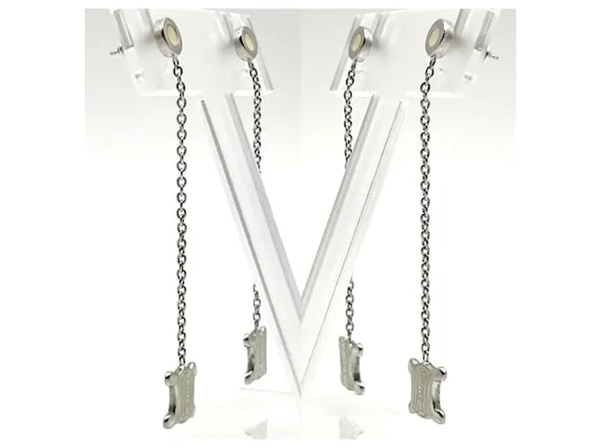 Céline Pendientes Celine para mujer en plata 925 con recorte 