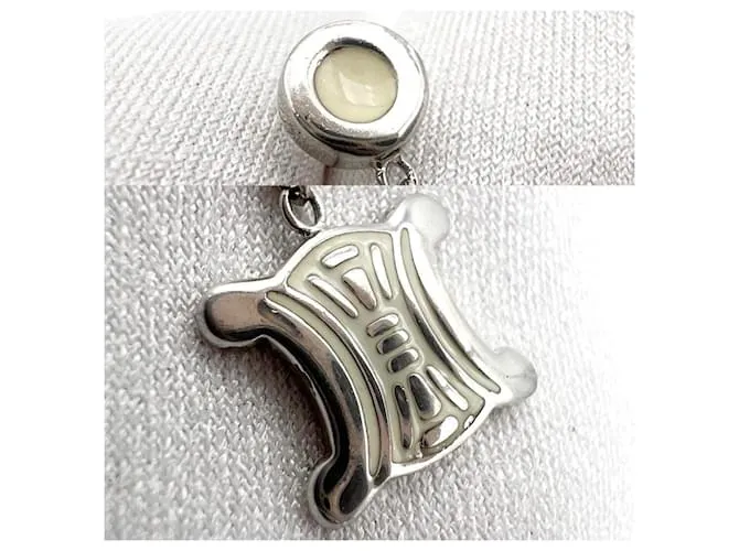 Céline Pendientes Celine para mujer en plata 925 con recorte 