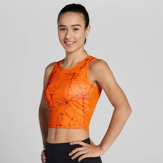 Elite Ix Top Orange