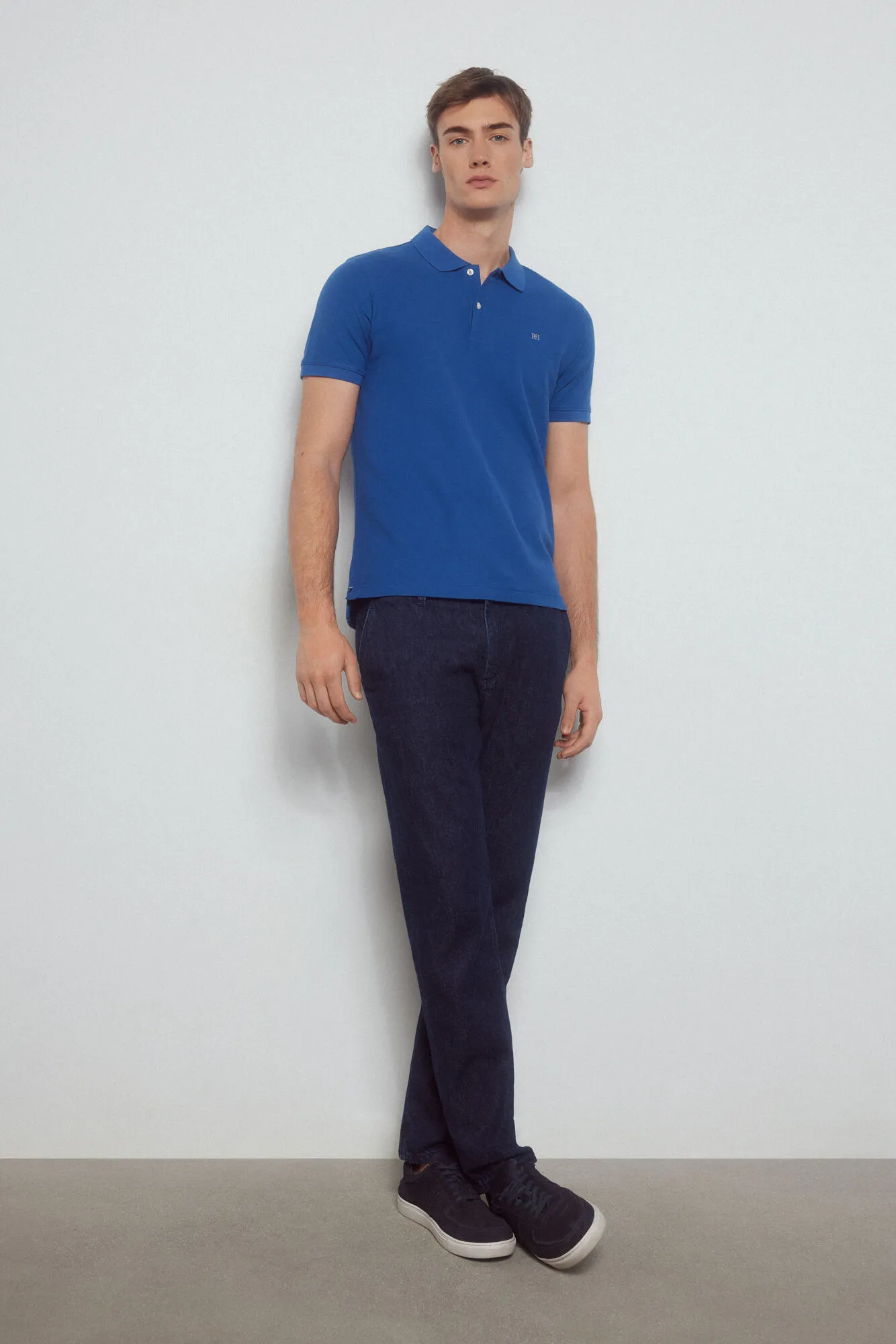 Essential slim polo shirt