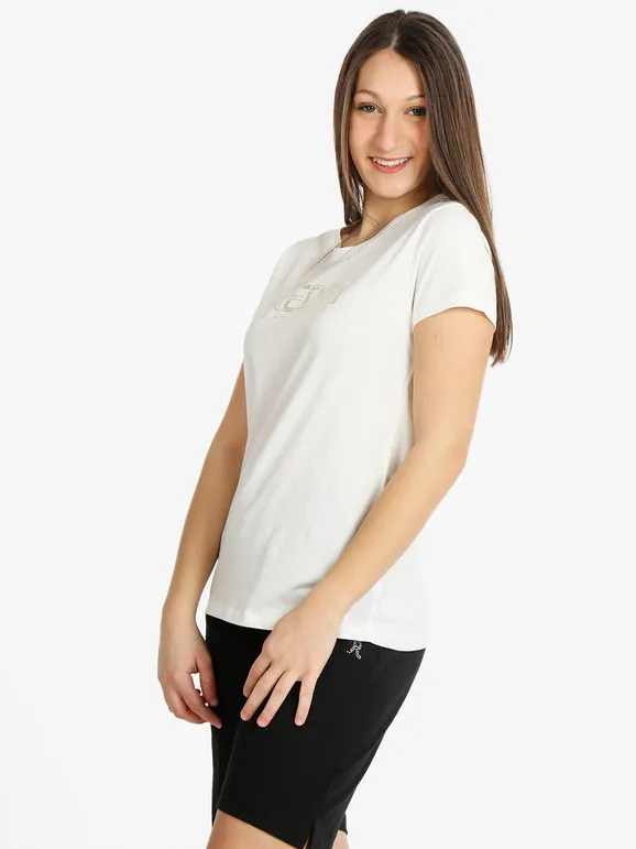 Freddy Camiseta de mujer de manga corta con letras