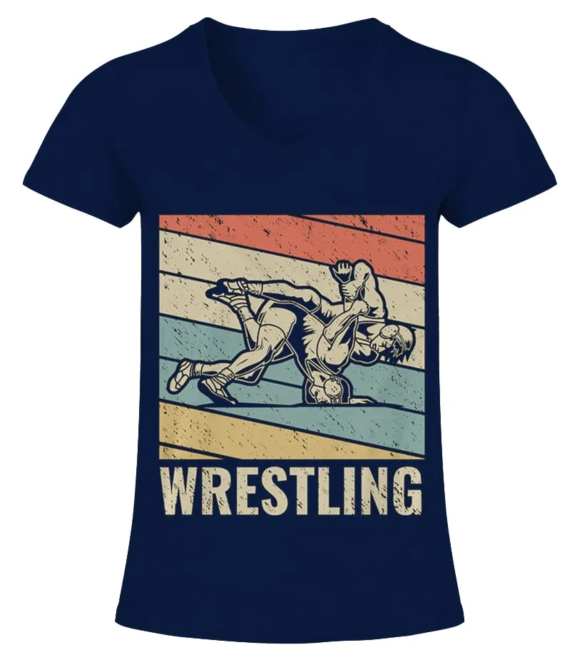 GT40 MKII Le mans 66 style rétro essentiel WT Camiseta cuello pico Mujer