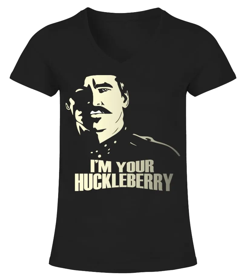 I'm your Huckleberry Camiseta cuello pico Mujer