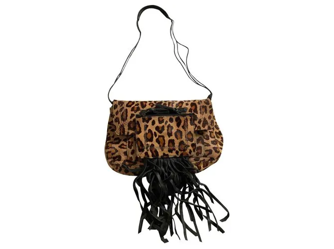 Jerome Dreyfuss Lucien Estampado de leopardo 