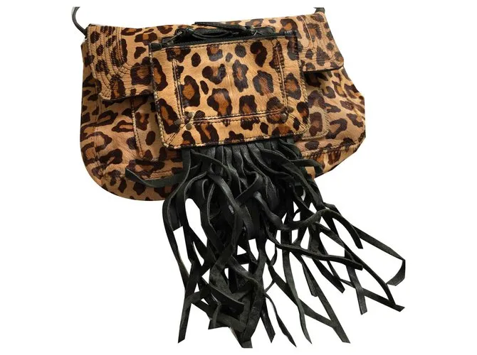 Jerome Dreyfuss Lucien Estampado de leopardo 