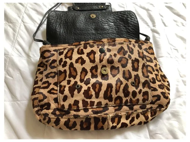 Jerome Dreyfuss Lucien Estampado de leopardo 