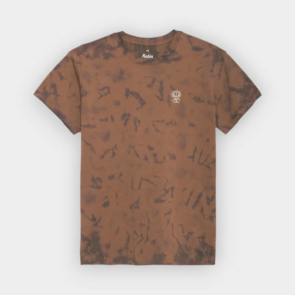 Katin USA – Camiseta Sunflower emb gravel tie dye