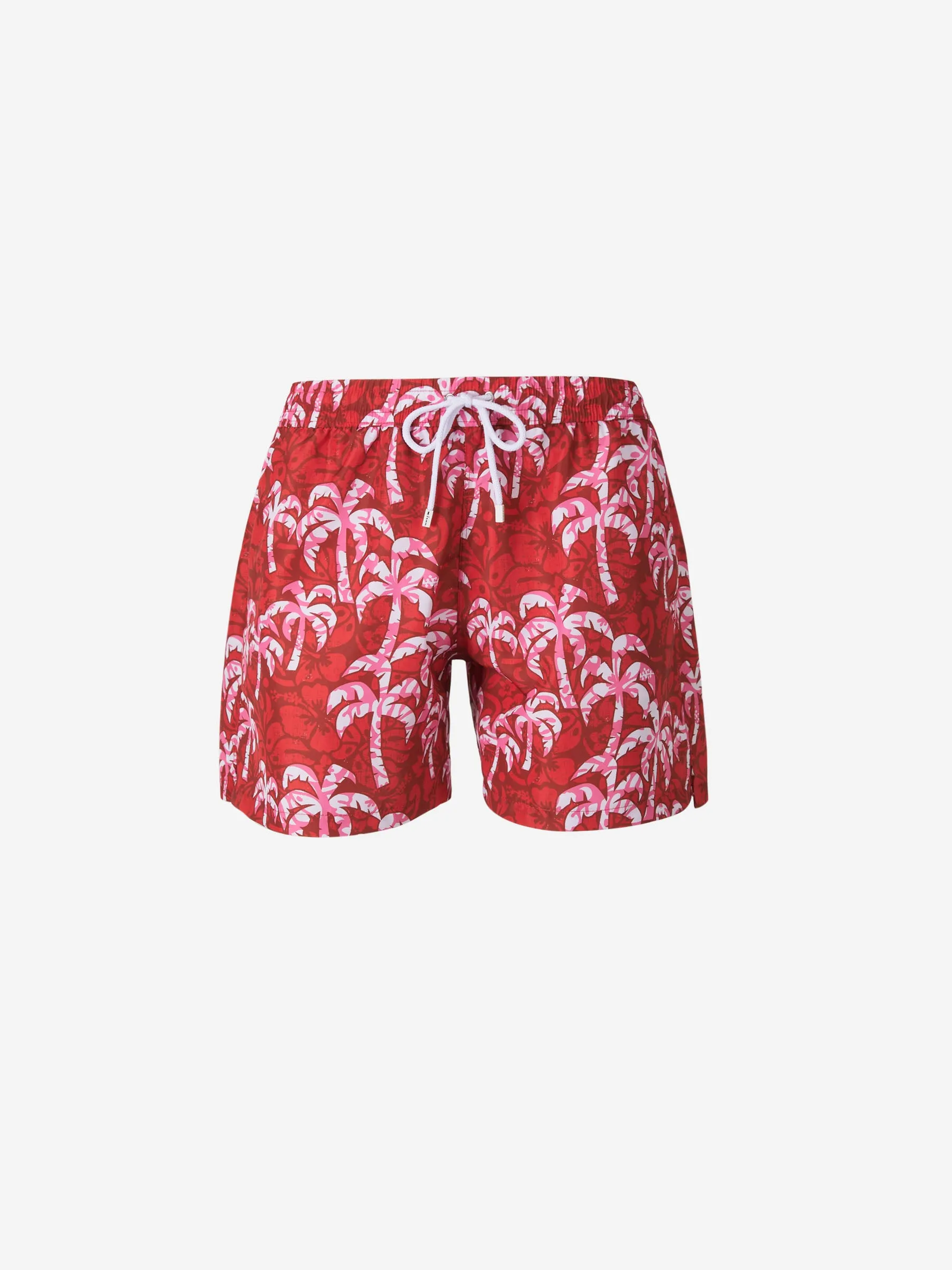 Kiton Bañador Motivo Palmeras