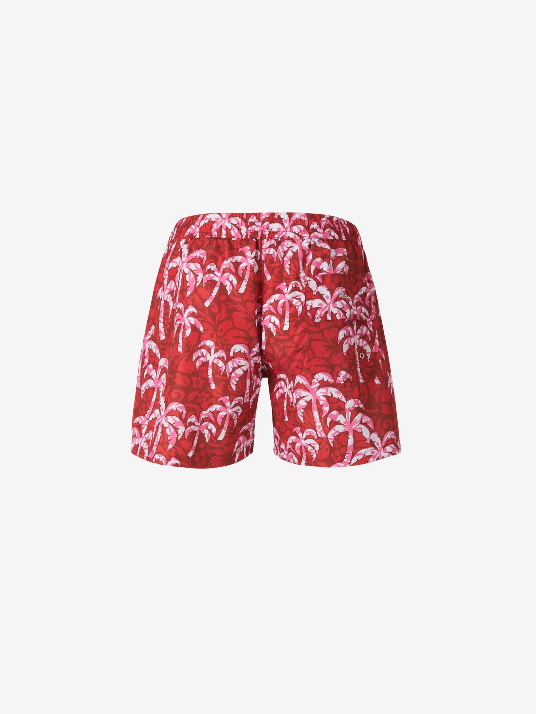 Kiton Bañador Motivo Palmeras