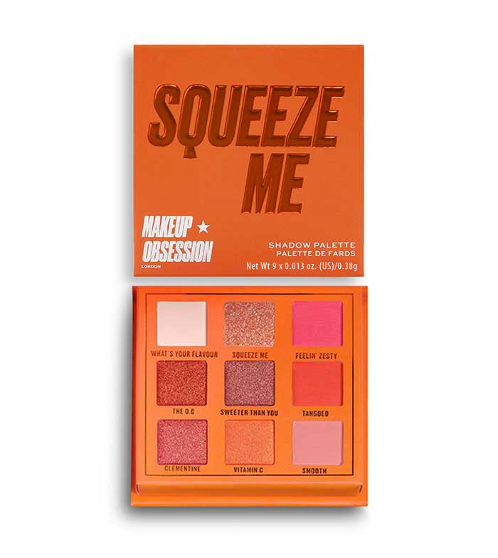 MAKEUP OBSESSION  PALETA DE SOMBRAS SQUEEZE ME